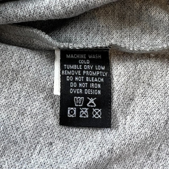 Polo Jeans‎ Co. Made in USA Sleeveless Polo Dress Gray Women's Size M VTG NMT - Picture 7 of 11